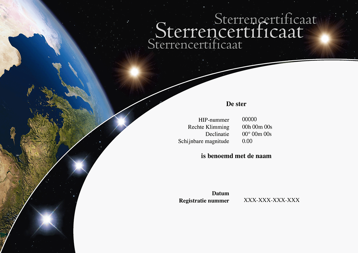 Sterrencertificaat